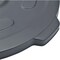 Global Industrial Flat Lid, Gray, Plastic 240465GY - alternate 3